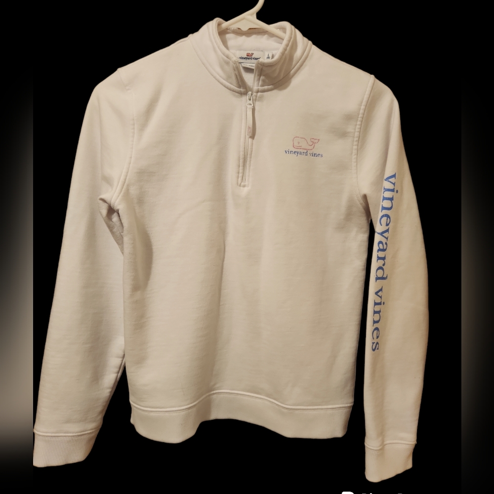 Vineyard Vines half zip pullover youth size L (14)
